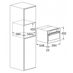 Fulgor FBC 4500 TF X 45厘米 40公升 Combiset 急速冷凍櫃